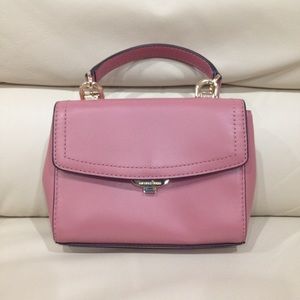 Michael Kors Pink Leather Top-Handle Satchel